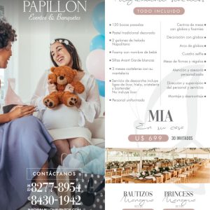 Baby Shower Mia - Papillon Eventos y Banquetes