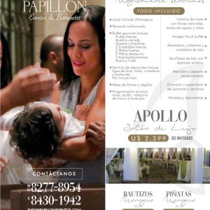 Bautizo Apollo - Papillon Eventos y Banquetes